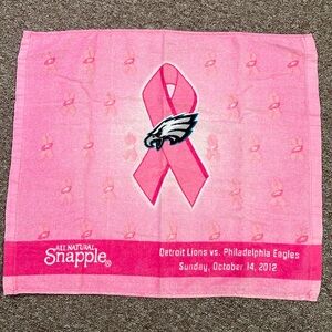 Philadelphia Eagles Breast Cancer Rally Towel 💕💞